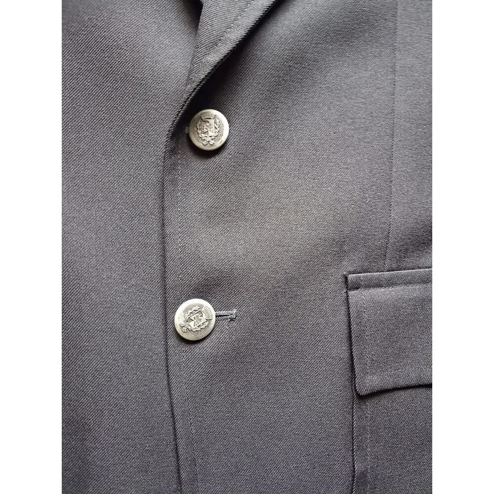 Fashion 400 Dillard's Black Sport Coat Blazer Men's 44R 2 Button Classic Jacket